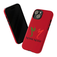 iPhone Tough Phone Case - Red - Monk Mode®