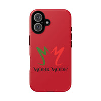 iPhone Tough Phone Case - Red - Monk Mode®
