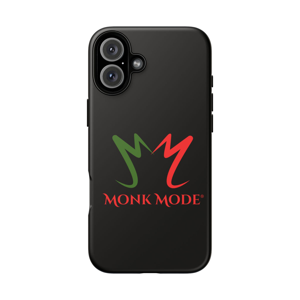 iPhone Tough Phone Case - Black - Monk Mode®