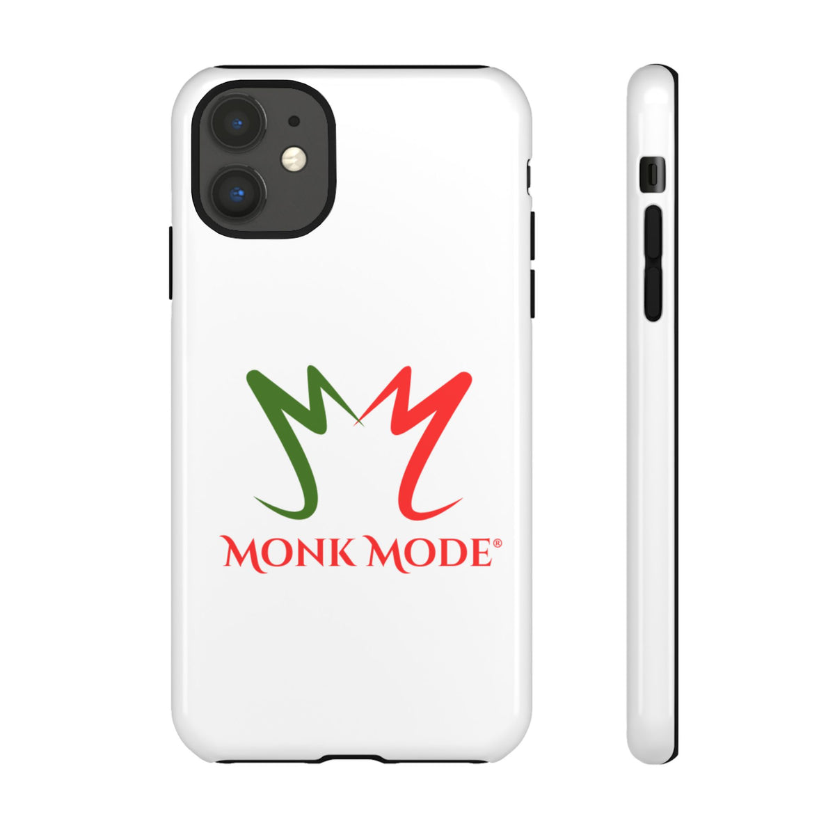 iPhone Tough Phone Case - White - Monk Mode®