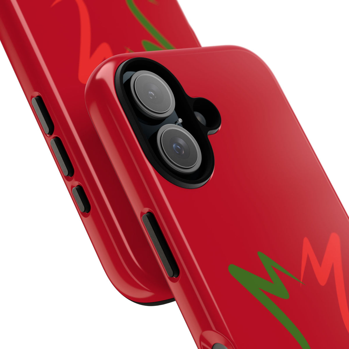 iPhone Tough Phone Case - Red - Monk Mode®