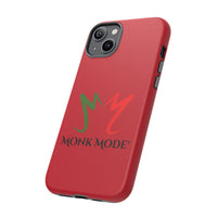 iPhone Tough Phone Case - Red - Monk Mode®