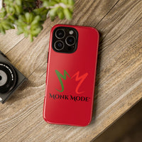 iPhone Tough Phone Case - Red - Monk Mode®