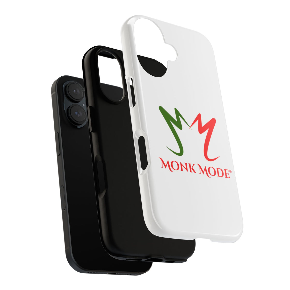 iPhone Tough Phone Case - White - Monk Mode®
