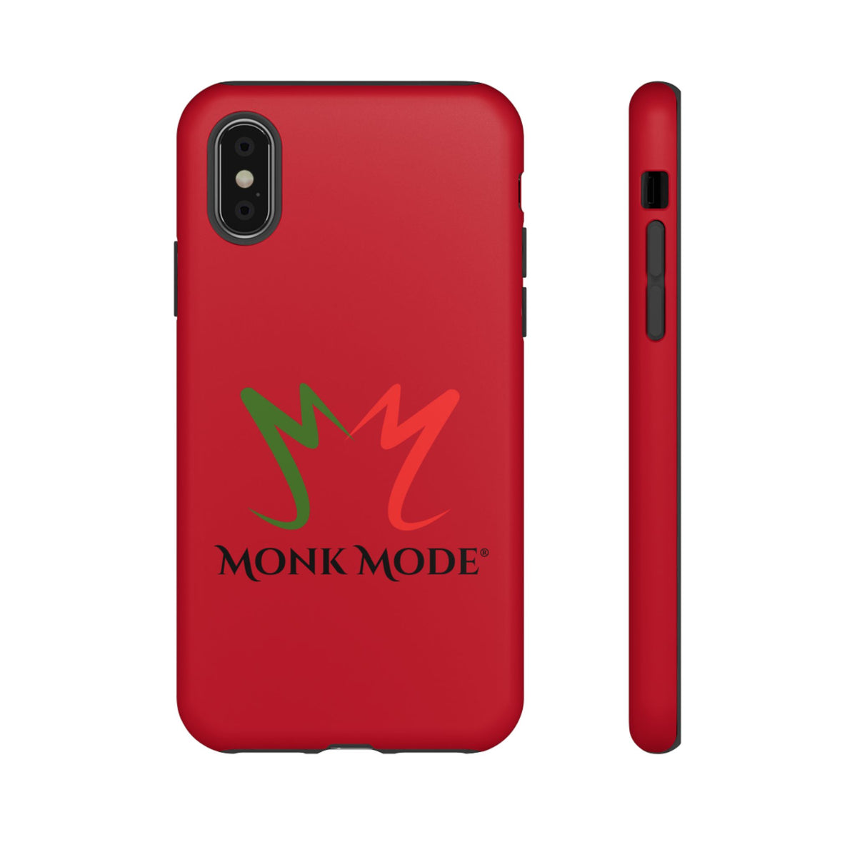 iPhone Tough Phone Case - Red - Monk Mode®