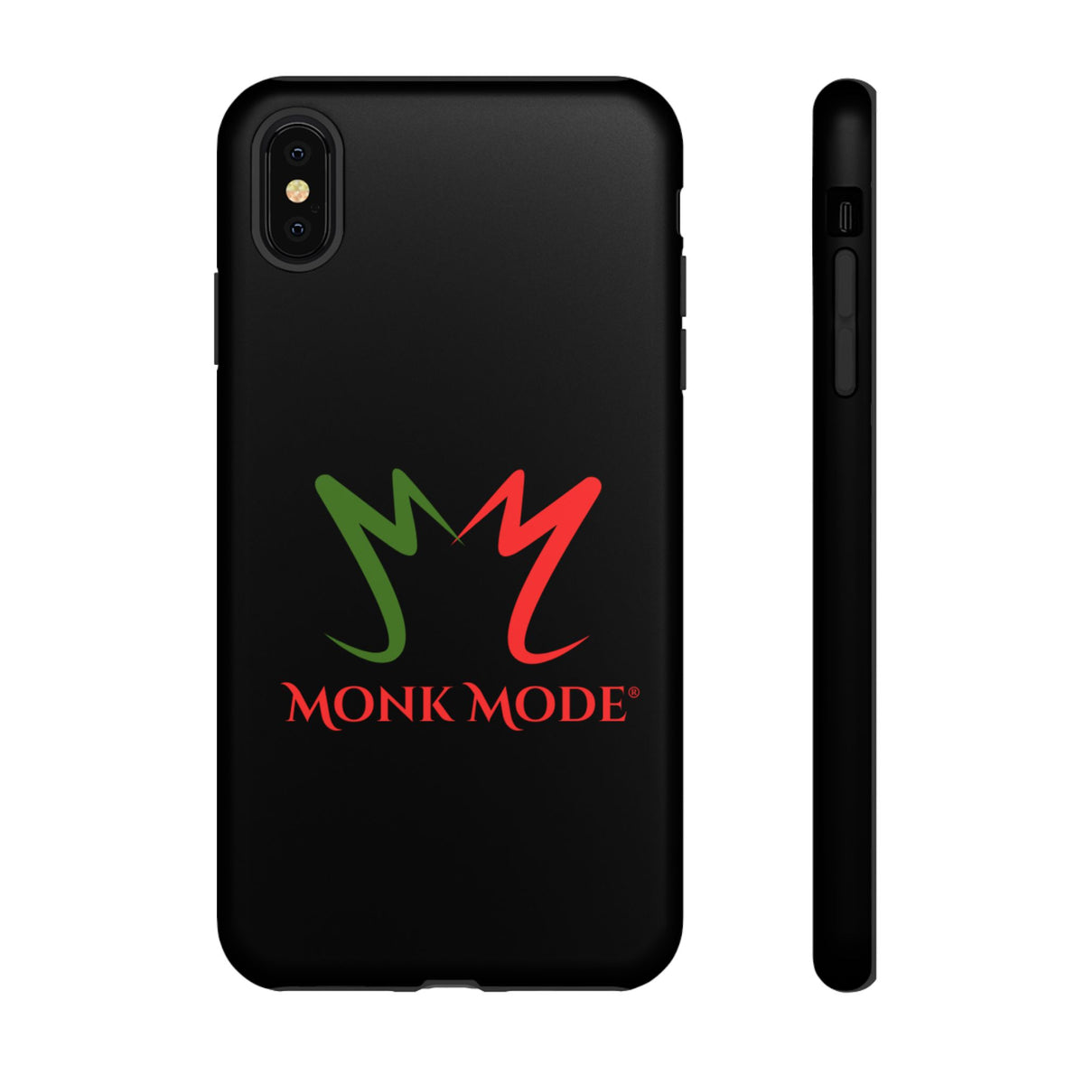 iPhone Tough Phone Case - Black - Monk Mode®