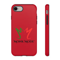 iPhone Tough Phone Case - Red - Monk Mode®