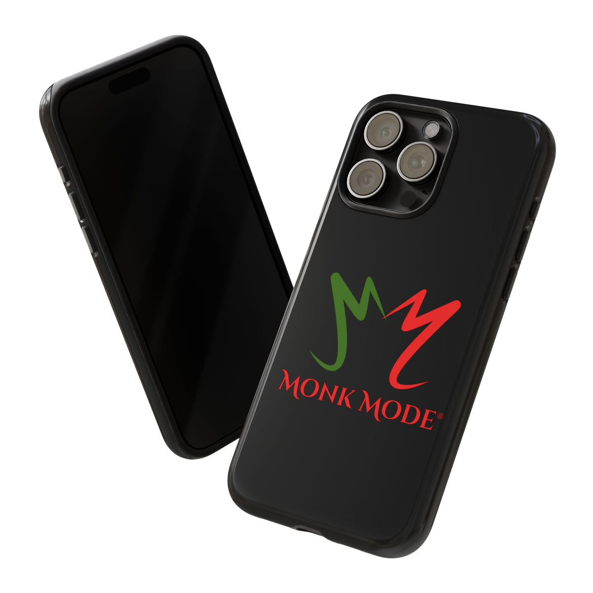iPhone Tough Phone Case - Black - Monk Mode®
