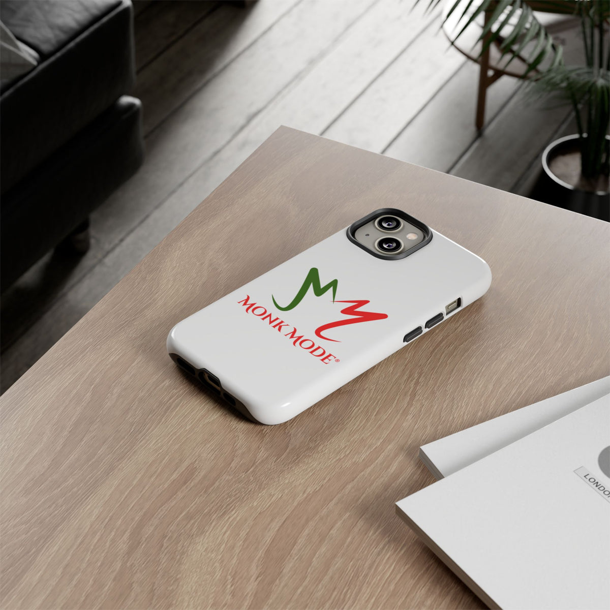 iPhone Tough Phone Case - White - Monk Mode®