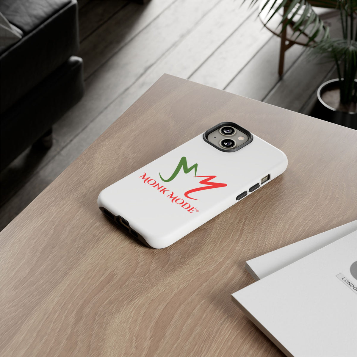 iPhone Tough Phone Case - White - Monk Mode®