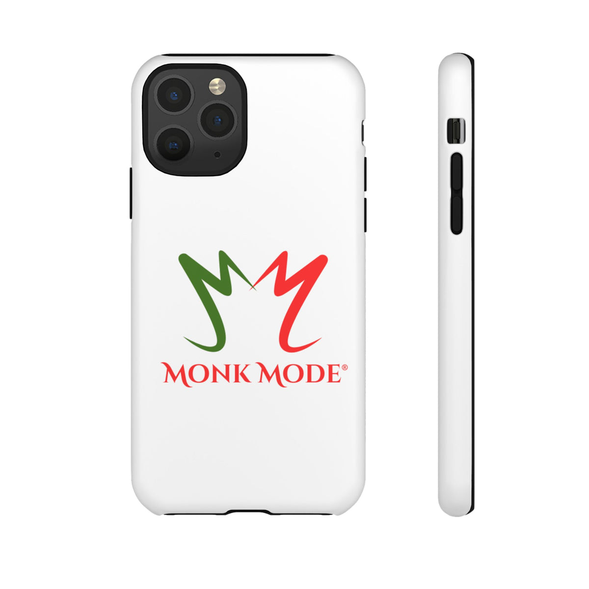 iPhone Tough Phone Case - White - Monk Mode®