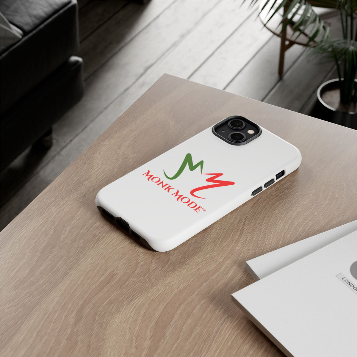 iPhone Tough Phone Case - White - Monk Mode®
