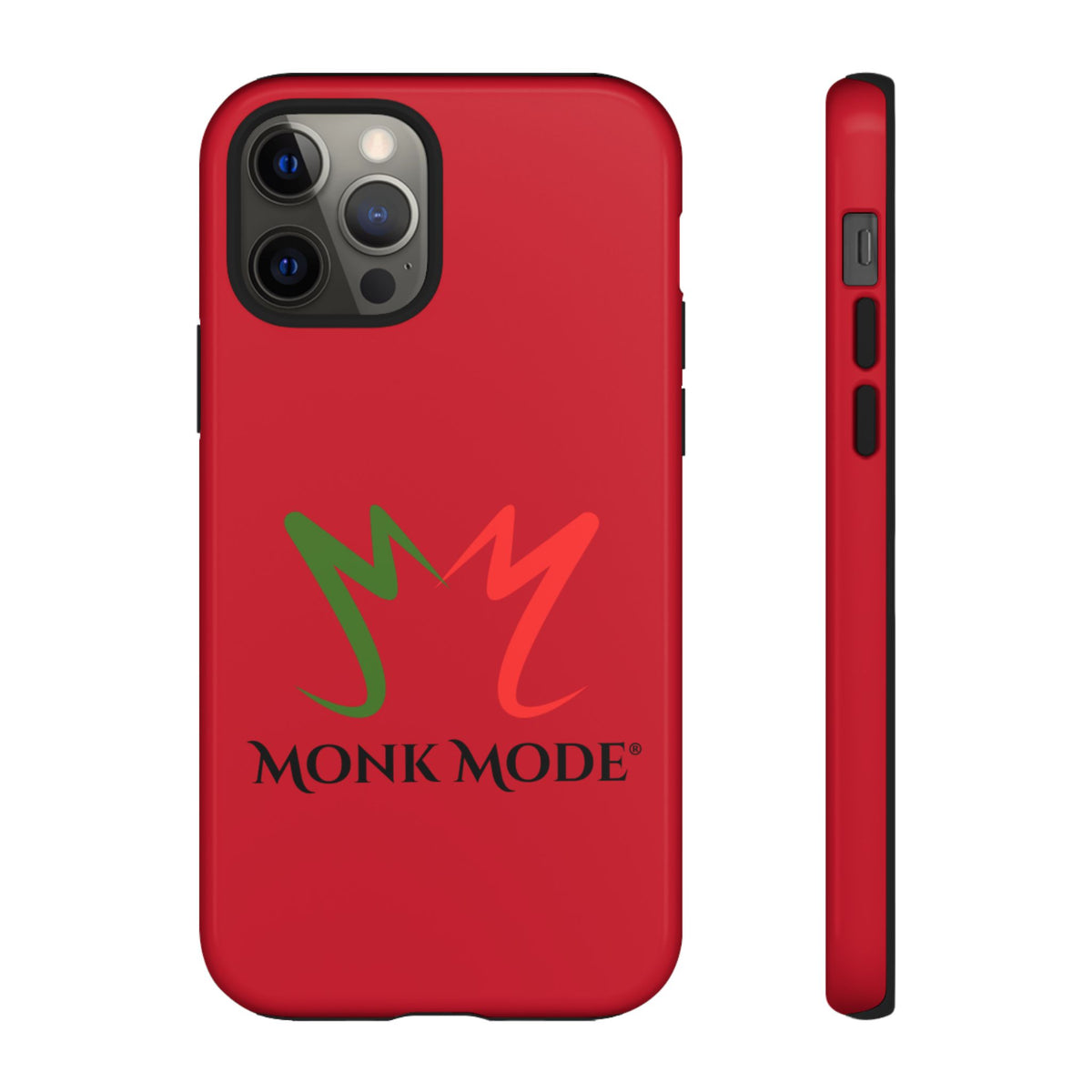 iPhone Tough Phone Case - Red - Monk Mode®