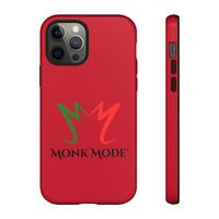 iPhone Tough Phone Case - Red - Monk Mode®