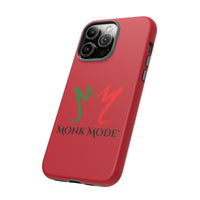 iPhone Tough Phone Case - Red - Monk Mode®