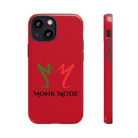 iPhone Tough Phone Case - Red - Monk Mode®